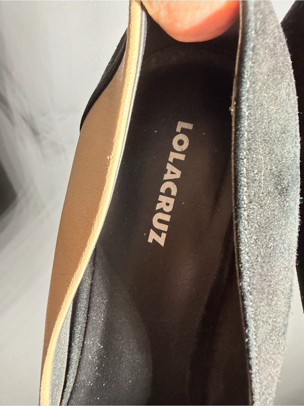 Lola Cruz Stiletto Bicolor Court Heels Size EU 41 - Picture 3 of 10
